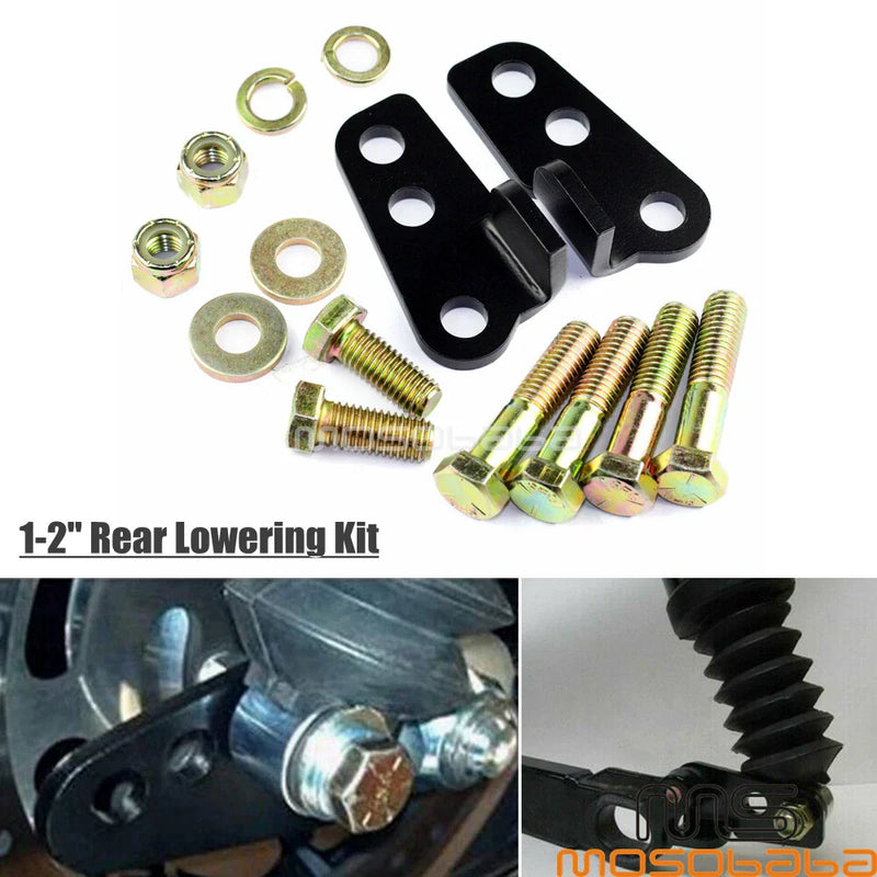 Harley Touring Road King Adjustable 1"-2" Rear Lowering Kit (2002-2013)