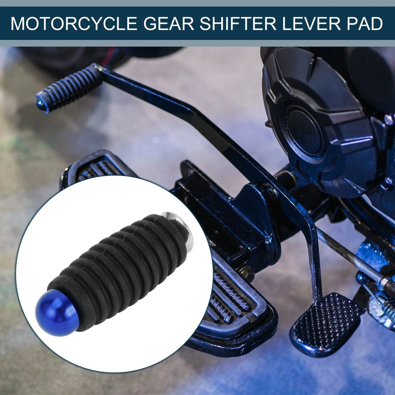 Motorcycle Universal Blue Pad Rubber Gear Shifter Lever