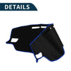 Toyota RAV4 (2019-2024) - Black Blue 1 Set Dashboard Cover Mat