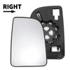 Mercedes Sprinter Right Upper White Mirror Glass w/ Back Non-Heated (2007-2023)