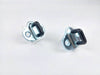 Nissan Patrol GQ, Navara D21, Pathfinder WD21 2 x Door Lock Striker Plates