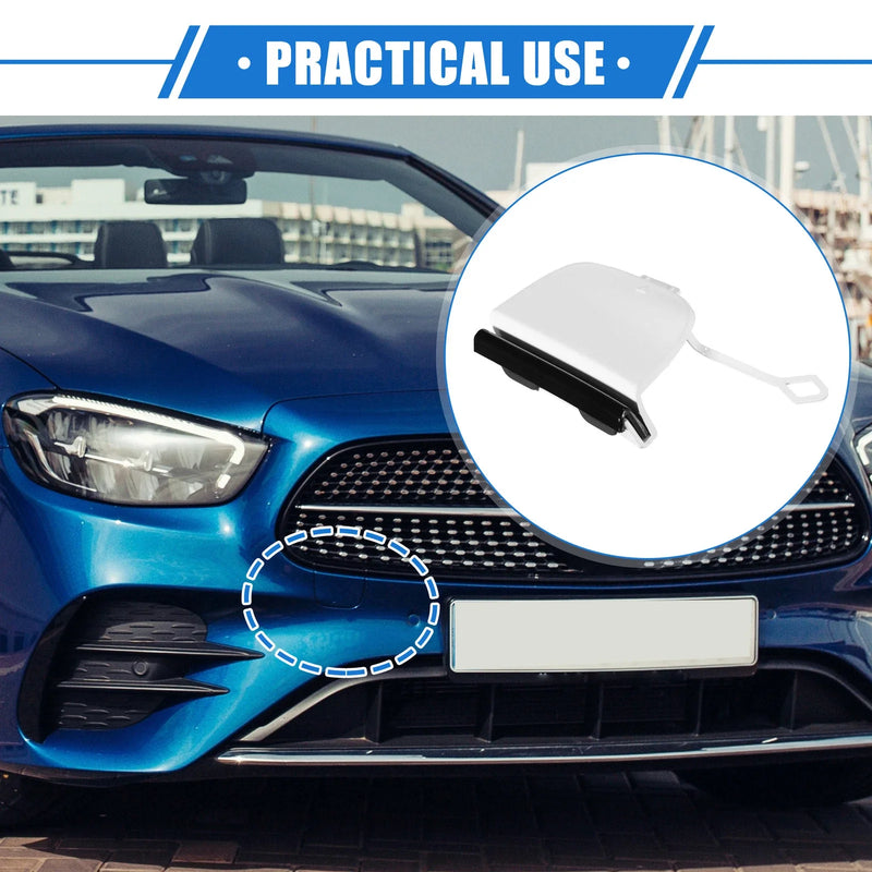 Mercedes-Benz E-Class W213 Front Bumper Tow Hook Eye Cover (2017-2023)
