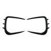 Volkswagen ID.3 2 x Gloss Black Front Bumper Side Air Vent Trims (2019-2022)