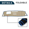 Mercedes-Benz GLB X247 Class (2020-2022) Black Blue Dashboard Cover Mat