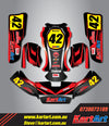 CRG New Age 2 Thunder Style Custom KART ART Sticker Kit