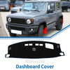 Chevrolet Suburban GMC Black / Blue Dashboard Dash Cover Mat (2021-2023)