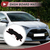 Toyota Yaris 2020-2024 Sun Protector Black Red Dashboard Cover Mat