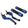Suzuki GSXR600 / 750 Blue Brake Clutch Levers Grip Set (2006-2019)