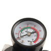 Spray Gun 1/4" Air Pressure Regulator Gauge & In-Line Water Trap Filter