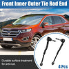 Ford Lincoln 4 x Front Inner Outer Tie Rod End Links (2010-2019)