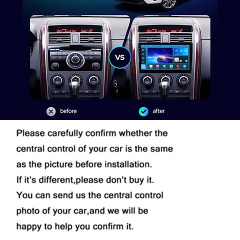 Mazda CX-9 9'' Android 10.0 Car Radio GPS Navigation Stereo (2007-2015)
