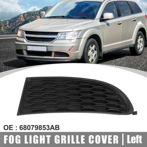Dodge Journey Front Left Fog Light Bumper Grille Cover (2011-2020)