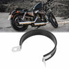 Motorcycle 3.5" Exhaust Band Joint Clamp Sleeve Pipe