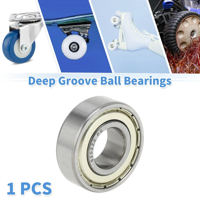 Scooter Skateboard Wheel 15x35x11mm Deep Groove Ball Bearings P0
