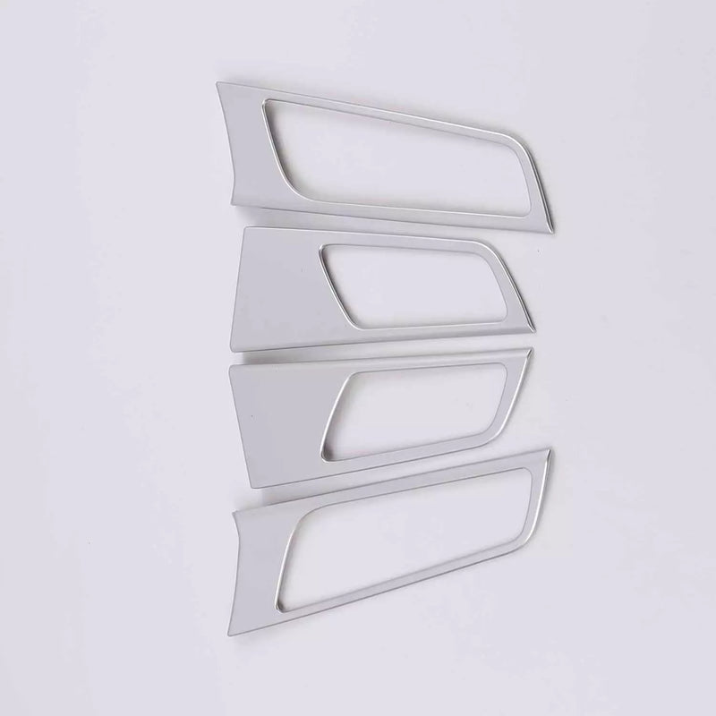 Hyundai Tucson (2016-2020) 4 x pcs Inner Door Handle Bowl Lid Chrome Cover Trim