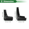 Ford Escort (2019-2021) with Mount Accessories Mud Flaps Splash Guards