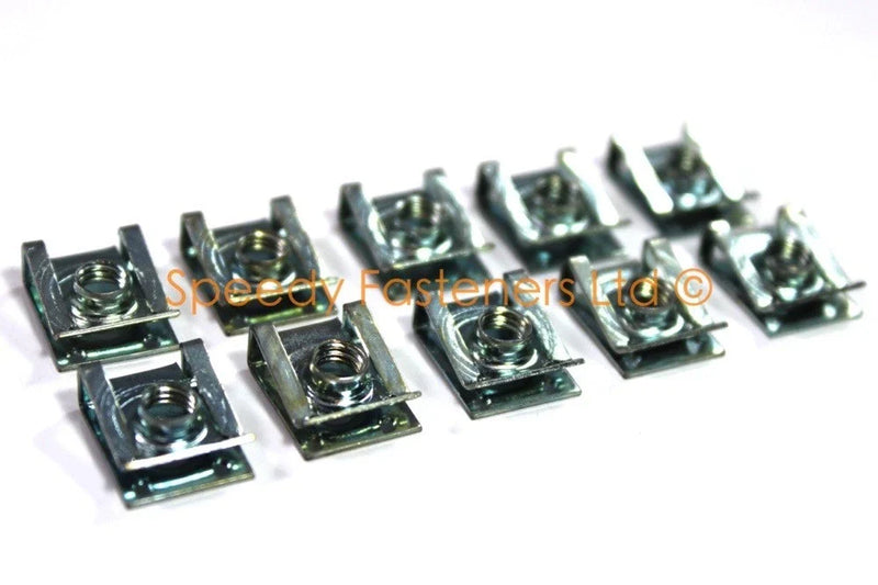 m5 Triumph Captive Nut 10x Small Fairing Clips Speed Spire Nuts