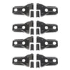 Jeep Wrangler JL JT Door Hinge Cover Carbon Fiber Style (2018-2020)