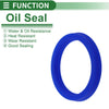 Oil Seal 45x55x7mm TPU Blue Rotary Shaft Seal 5 Pcs