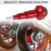 Make Model 10mm Aluminum Alloy Motorcycle Slider Frame Bolt 1 Set Red