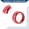 Toyota Supra 2018-2022 - Red 3 x Pcs AC Radio Volume Knob Cover Ring