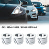Lexus ES350 HS250h 4 x White Bumper Parking Sensor Retainers (2007-2012)