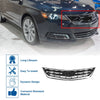 Chevrolet Impala (2014-2020) Black Front Upper Hood Bumper Grille
