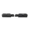 Harley Softail Deluxe Fat Bob (2018-2023) Black Rear Passenger Foot Pegs