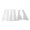 Dodge Journey Door Window Pillar Post Trims Bright Black 6pcs (2009-2020)