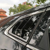 Qashqai J11 Carbon Fiber Rear Window Shutter Louver Cover (2014-2021)