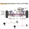 Ford Fiesta Front Sway Bar Links (2011-2019)