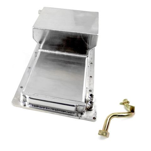 Chevy LS1 LS6 Fabricated Drag Front Sump Oil Pan & Pickup