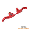 Harley Touring Road Glide FLTRU FLHR Finger Clutch & Brake Levers Red (2009-2023)