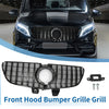 Mercedes-Benz V-Class (2020-2024) Glossy Black Front Upper Bumper Grille