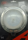 Caravan / Boat 160mm Diameter 12V LED Dome Light Stainless Steel
