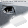 BMW 320i White Front Right Side Bumper Headlight Washer Nozzle Cover Cap