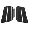 BMW X2 8 Pcs Black Door Pillar Window Trim (2018-2024)