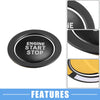 Toyota Camry Prius RAV4 Corolla Start Stop Ignition Button Cover Decal
