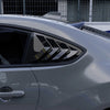 Subaru BRZ (2022-2024) 2 x Gloss Black Rear Side Window Louver Trim