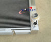 Pontiac Fiero 3 Row Aluminum Radiator & Fans (1984-1988)