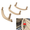 BMW X5 X6 3 x Interior Door Pull Handle Trim Cover Beige (2014-2018)
