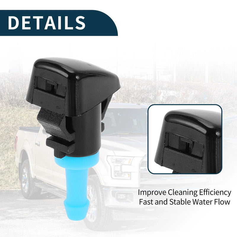 Dodge Durango 2 x Front Windshield Washer Nozzles (2004-2009)