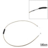 Harley Dyna FXDWG, Softail Fatboy, Road Glide Stainless Clutch Cable (2000-2017)
