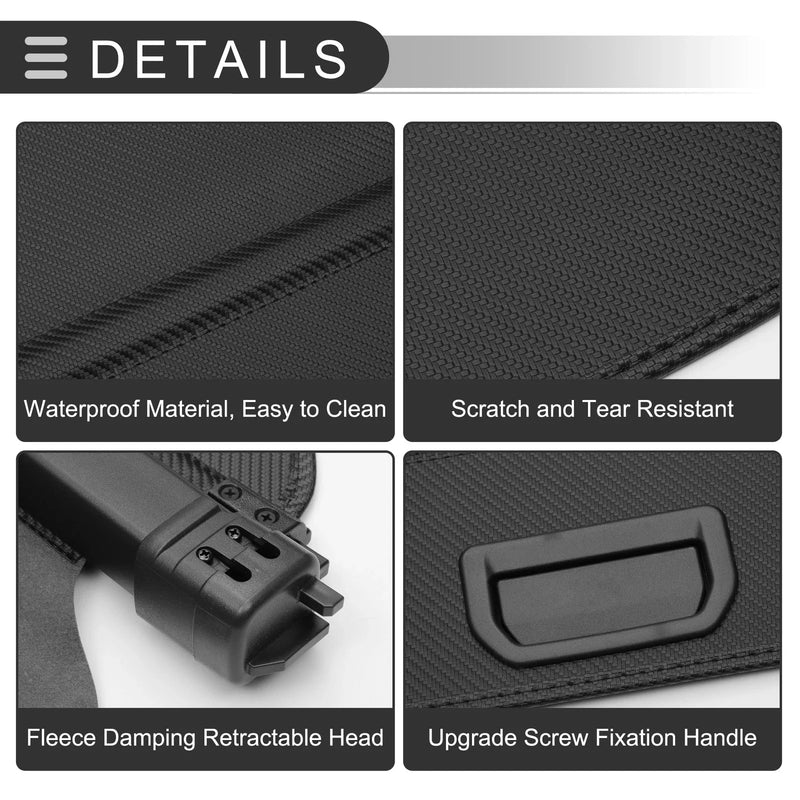 Honda HR-V (2015-2022) Black Carbon Fiber Retractable Cargo Cover