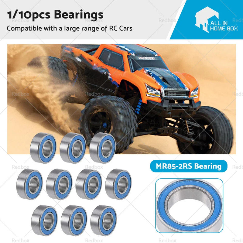 RC Models 1 x MR85-2RS 5x8x2.5mm Bearings (2728, 4606, 5114, 1213)
