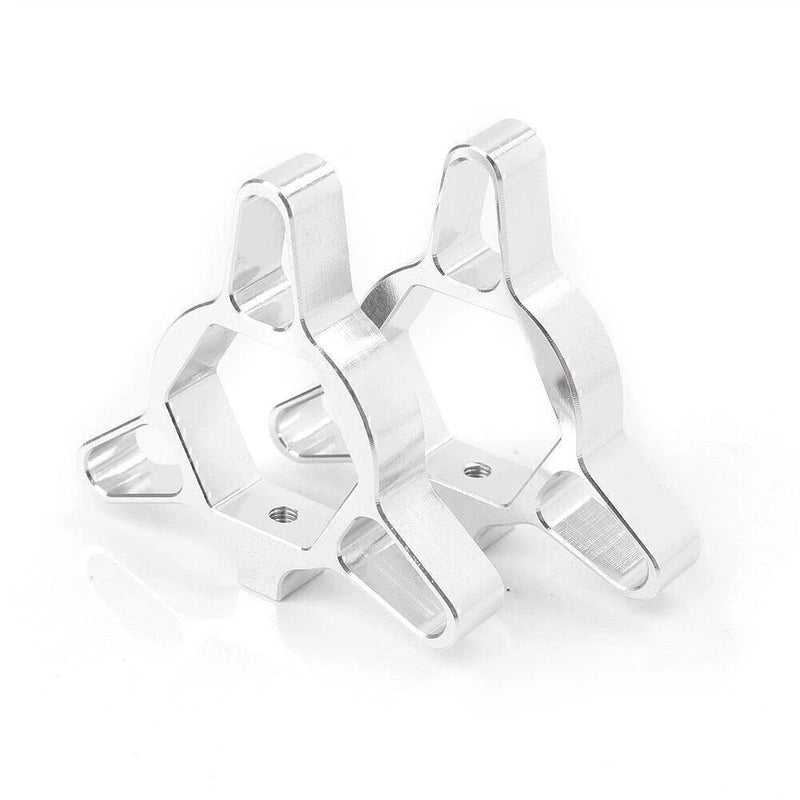 Universal Suspension Silver CNC 22mm Fork Preload Adjusters