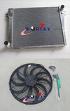BMW 3 E30 320i 323i 325i M20 Aluminum Radiator & Fan (1986-1993)