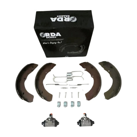 Isuzu Dmax Rear Brake Shoe Drum Overhaul