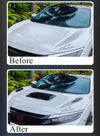Universal Car Glossy Black Air Flow Intake Hood Scoop Vent Cover