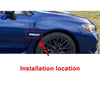 2015-21 Subaru WRX / STI Carbon Fiber Fender Side Marker Plate Ornaments